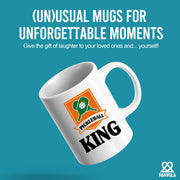 Pickleball King Ceramic Mug 11 oz White - Panvola