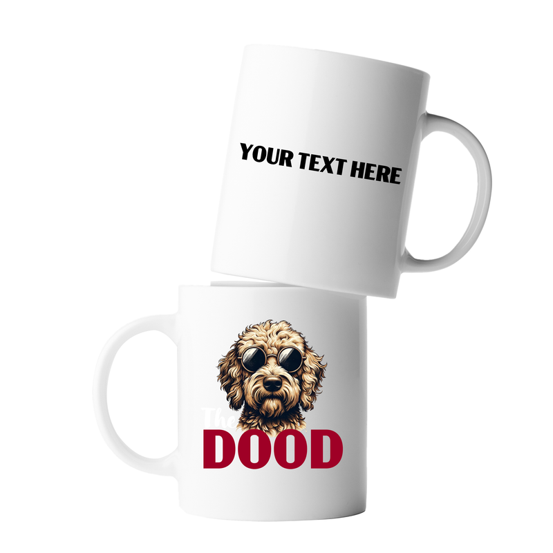 Personalized The Dood Ceramic Mug 11 oz White