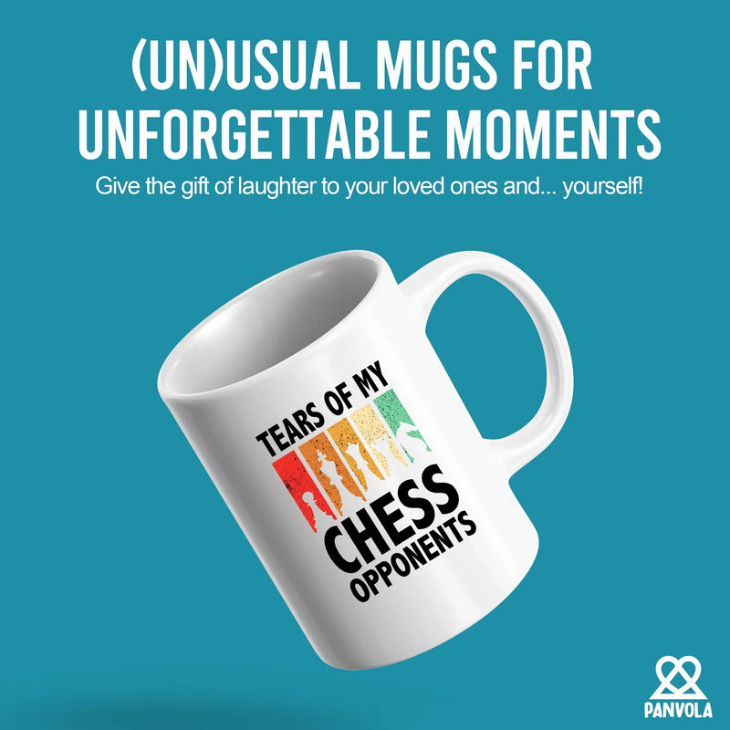 Tears Of My Chess Opponents Ceramic Mug 11 oz White - Panvola