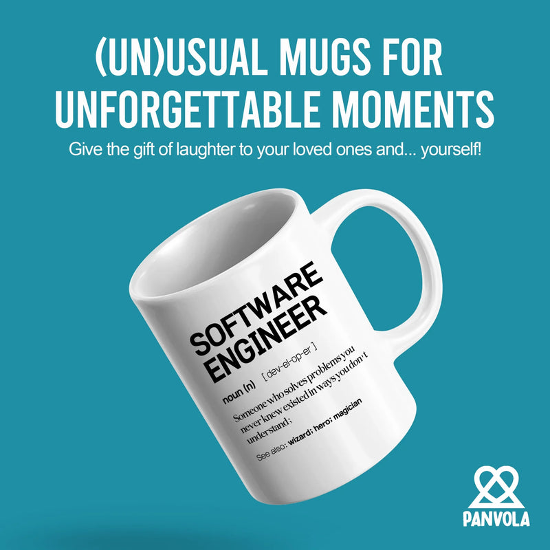 Software Engineer Definition Mug 11 oz White - Panvola