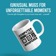 Computer Whisperer Ceramic Mug 11 oz White - Panvola
