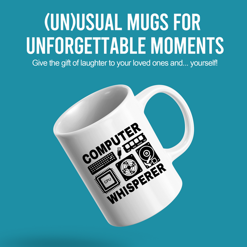 Computer Whisperer Ceramic Mug 11 oz White