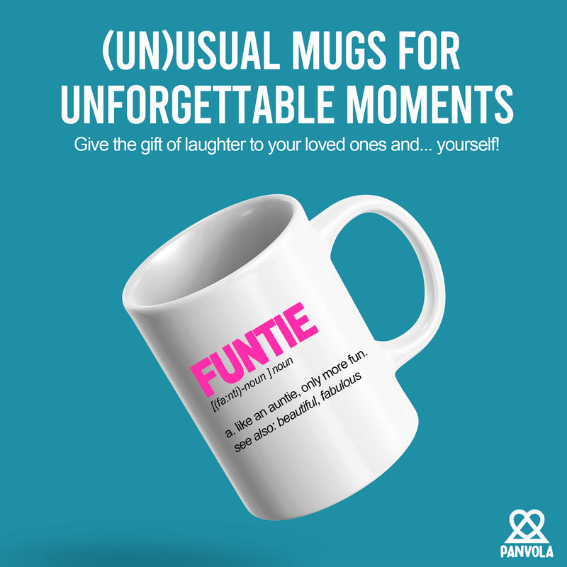 Funtie Definition Mug 11 oz White