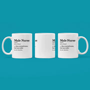 Male Nurse Murse Coffee Mug 11oz White - Panvola