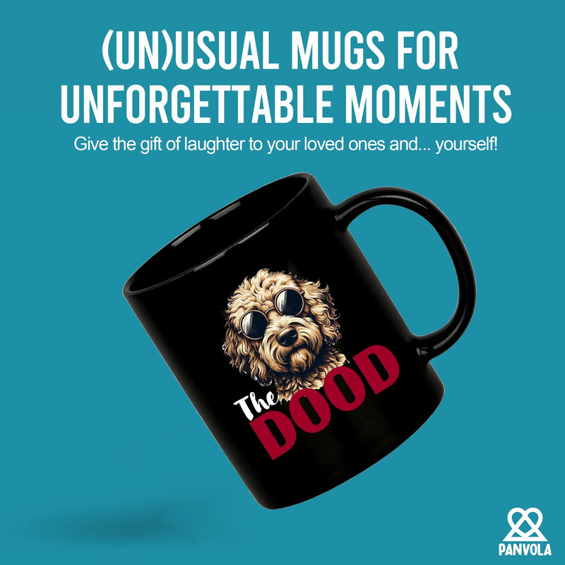 The Dood Ceramic Mug 11 oz Black - Panvola
