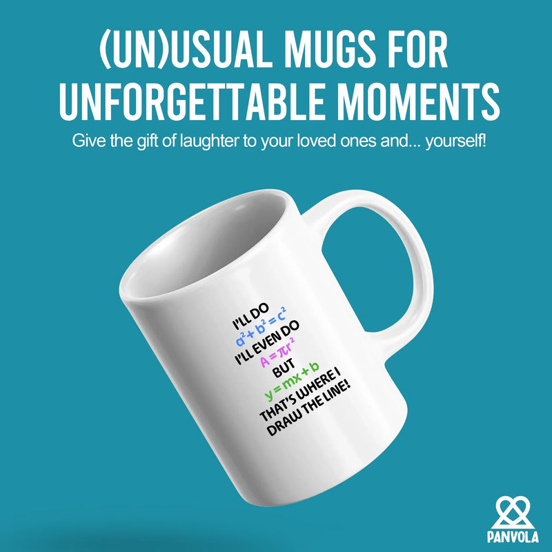 I’ll Do Math Ceramic Mug 11 oz White - Panvola