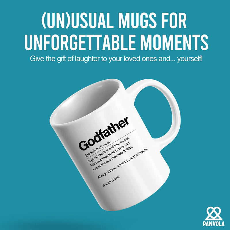Godfather Definition Mug 11 oz White - Panvola