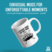 I Teach Kids to Hit and Steal Ceramic Mug 11 oz White - Panvola