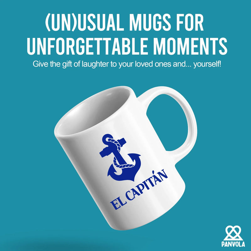 El Capitan Ceramic Mug 11 oz White - Panvola