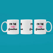I'm the Fun Grandma Coffee Mug 11oz White - Panvola