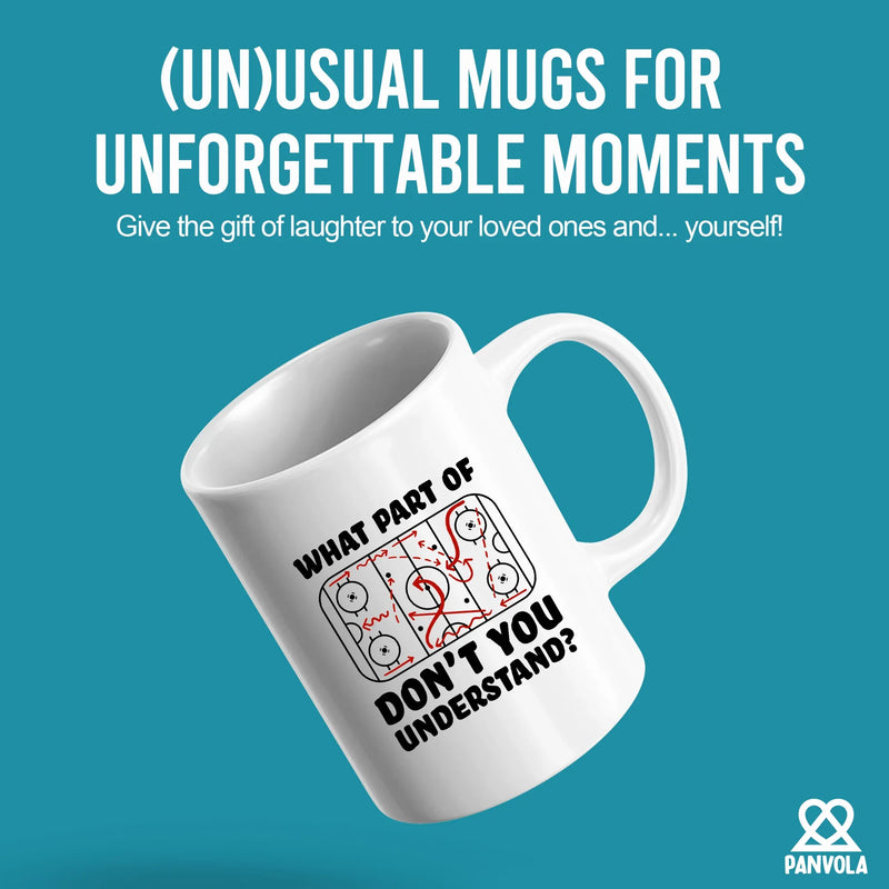 What Part of Don't You Understand Hockey Player Coffee Mug 11 oz White - Panvola