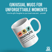 Triathlete Definition Mug Athlete Gifts Ceramic Mug 11 oz White.