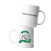 Personalized This Is How I Roll Golf Customized Ceramic Mug 11 oz White - Panvola