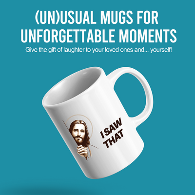 Jesus I Saw That Ceramic Mug 11 oz White