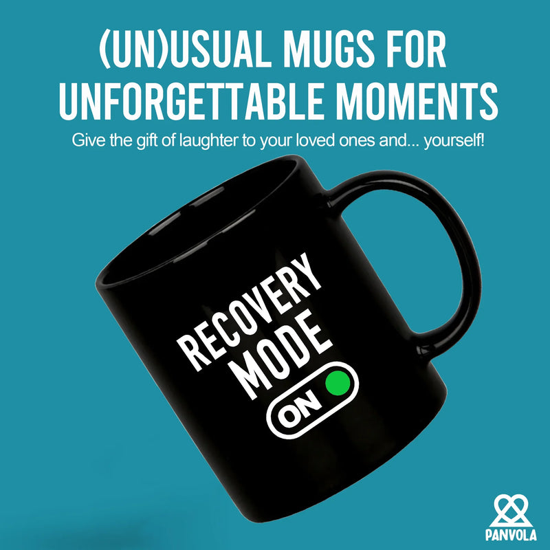 Recovery Mode On Ceramic Mug 11 oz Black - Panvola