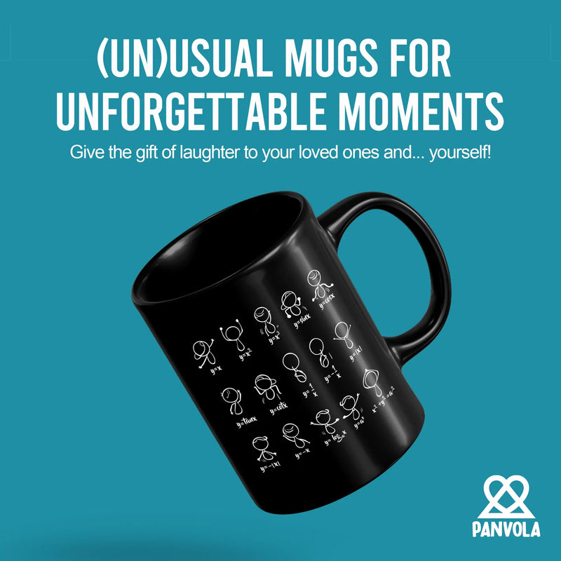 Algebra Dance Math Gifts Ceramic Mug 11 oz Black - Panvola