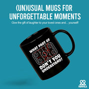 What Part Of Don't You Understand Hockey Ceramic Mug 11 oz Black - Panvola