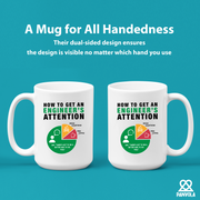 How To Get An Engineer's Attention Ceramic Mug 15 oz White.
