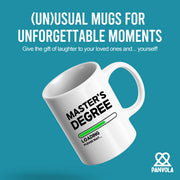 Master’s Degree Loading Please Wait Ceramic Mug 11 oz White - Panvola