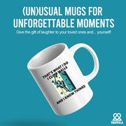 I Climb Walls And I Know Things Ceramic Mug 11 oz White - Panvola
