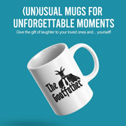 The Goatfather Ceramic Mug 11 oz White - Panvola