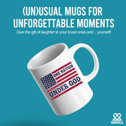 One Nation Under God Ceramic Mug 11 oz White - Panvola