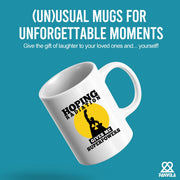 Hoping Radiation Gives Me Superpowers Ceramic Mug 11 oz White - Panvola