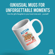 Kitten Nuggets Ceramic Mug 11 oz Whte - Panvola