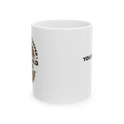 Personalized First I Drink Coffee Then I Build Things Customized Ceramic Mug 11 oz White - Panvola