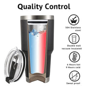 I Used To Work With Absolute Legend Vacuum Insulated Tumbler White - Panvola