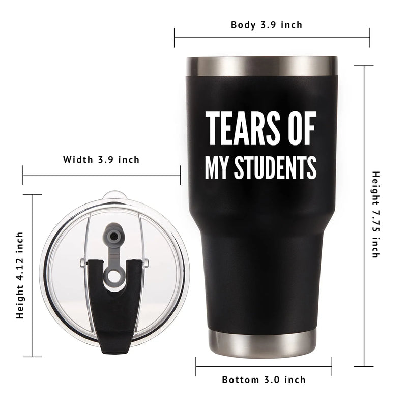 Mugffins Tassen/Becher met tekst voor LERAAR - In het Engels - My students tears - 330ml / 11oz - origineel en grappig cadeau voor medewerkers Mugffins Tassen/Becher met tekst voor LERAAR - In het Engels - My students tears - 330ml / 11oz - origineel en grappig cadeau voor medewerkers