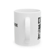 Personalized DD214 Alumni Customized Ceramic Mug 11 oz White - Panvola