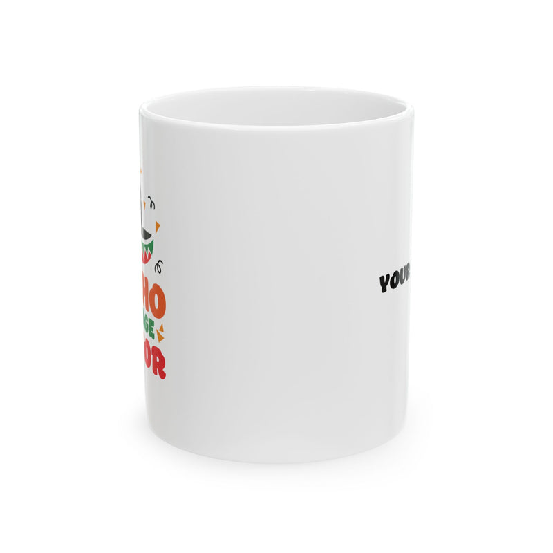 Personalized Nacho Average Pastor Ceramic Mug 11 oz White.