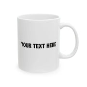 Personalized I’d Rather Be Disc Golfing Ceramic Mug 11 oz White - Panvola