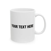 Personalized English Is Important But Math Is Importanter Ceramic Mug 11 oz White - Panvola