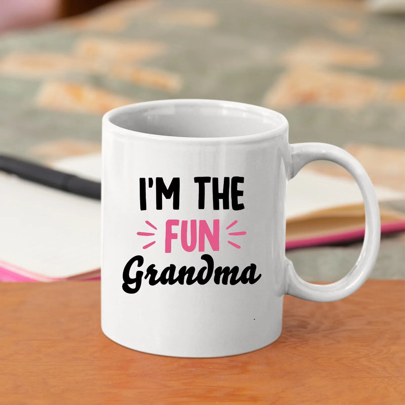I'm the Fun Grandma Coffee Mug 11oz White - Panvola