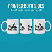 The Goatfather Ceramic Mug 11 oz White - Panvola
