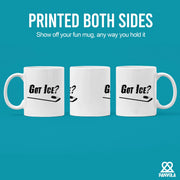 Got Ice? Ceramic Mug 11 oz White - Panvola