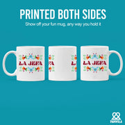La Jefa Ceramic Mug 11 oz White - Panvola