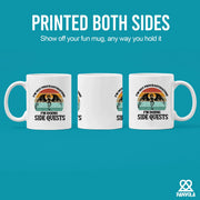 I’m Not Procrastinating I’m Doing Side Quests Ceramic Mug 11 oz White - Panvola