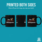 The Squirrel Whisperer Ceramic Mug 11 oz Black - Panvola