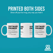 Software Engineer Definition Mug 11 oz White - Panvola
