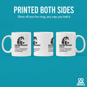 Equinetrovert Definition Ceramic Mug 11 oz White - Panvola
