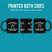 Well At Least You Don’t Have To Wear A Cone 11 oz Black - Panvola