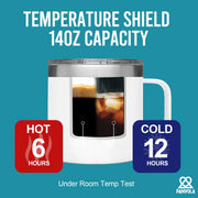 My Favorite Niece Gave Me This Mug Insulated Coffee Cup 14oz With Handle And Lid - Panvola