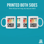 Tears Of My Chess Opponents Ceramic Mug 11 oz White - Panvola