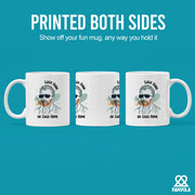 Gogh Hard Or Gogh Home Ceramic Mug 11 oz White - Panvola