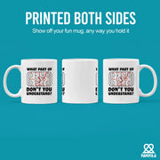 What Part of Don't You Understand Hockey Player Coffee Mug 11 oz White - Panvola