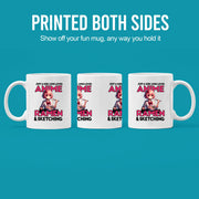 Just A Girl Who Loves Anime Ramen And Sketching Ceramic Mug 11 oz Whte - Panvola