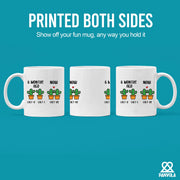 6 Month Anniversary Cactus Ceramic Mug 11 oz White - Panvola